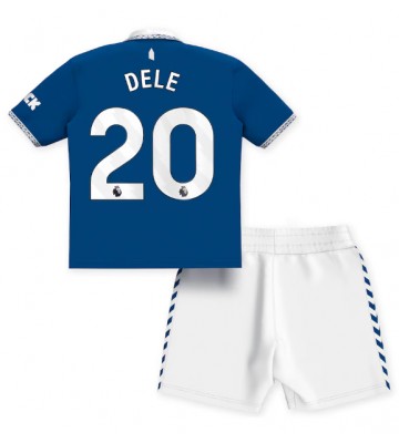 Everton Dele Alli #20 Replika Babytøj Hjemmebanesæt Børn 2023-24 Kortærmet (+ Korte bukser)